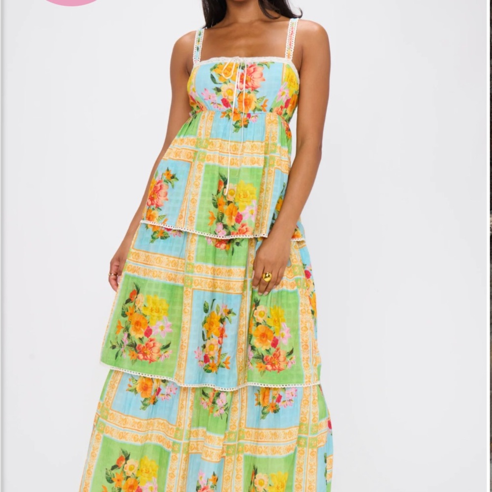 Show Me Your Mumu - Peyton Floral Tiered Maxi Dress